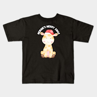 Newbie's Merry Xmas, First christmas Kids T-Shirt